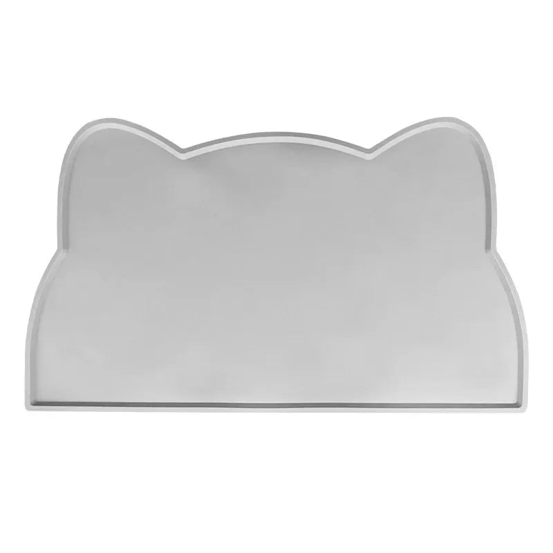Silicone Pet Feeding Mat – Non-Stick Waterproof Food/Water Tray Pad for Dogs & Cats, Puppy Bowl Cushion, Anti-Spill Pet Placemat